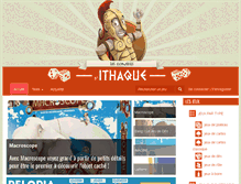 Tablet Screenshot of ithaque.org